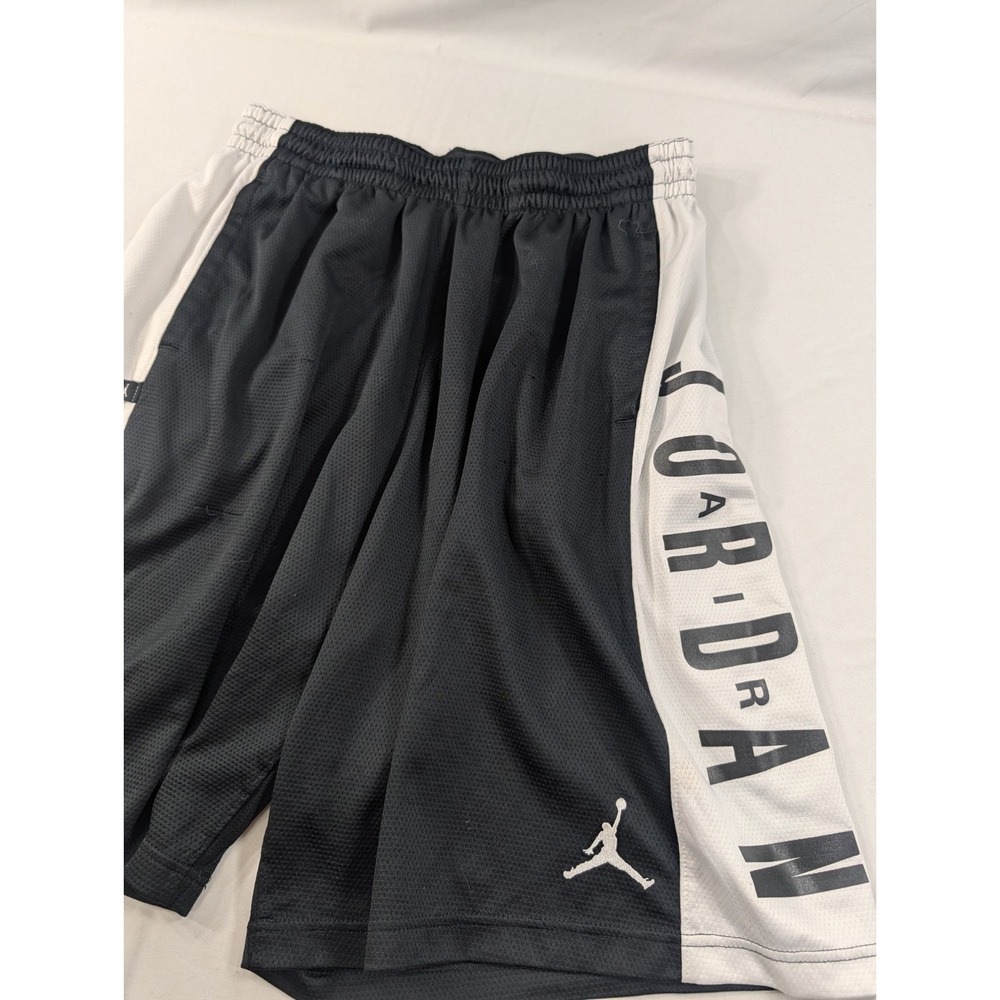 Nike Jordan Dri-Fit Jumpman Shorts Color Black And White Mens XXL*Snags